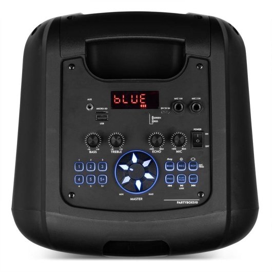 Altavoces Fenton Party Bluetooth 160W con micrófono y luces LED