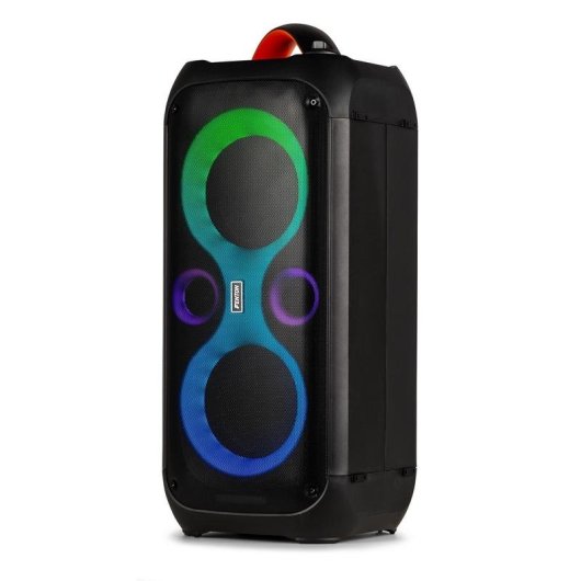 Altavoces Fenton Karaoke Inalámbricos 180W con Bluetooth, luces LED y micrófono