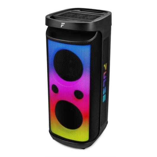 Altavoces Fenton para fiestas inalámbricos 320 W con Bluetooth, batería y karaoke