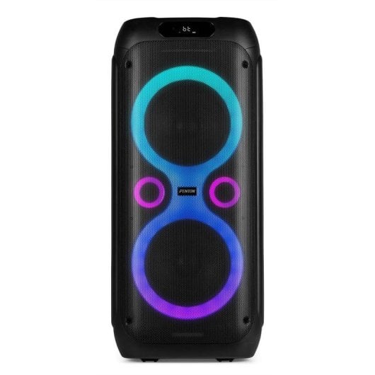 Altavoces Fenton Karaoke Inalámbricos 240 W con Bluetooth, micrófono y luces LED