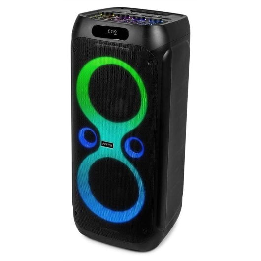 Altavoces Fenton Karaoke Inalámbricos 240 W con Bluetooth, micrófono y luces LED