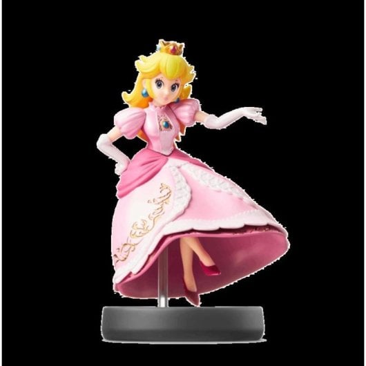 Figure amiibo Nintendo Peach No.2 Multicolore fonctionnalités NFC Super Smash Bros.
