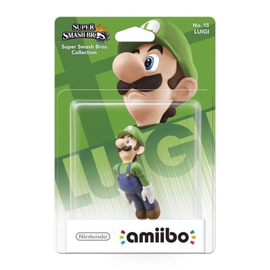 Figura collezionabile Nintendo Luigi Super Smash Bros. Amiibo NFC Multicolore