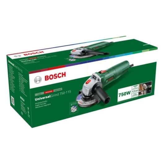 Amoladora angular BOSCH UniversalGrind 750-115 motor brushless 115 mm 12000 RPM