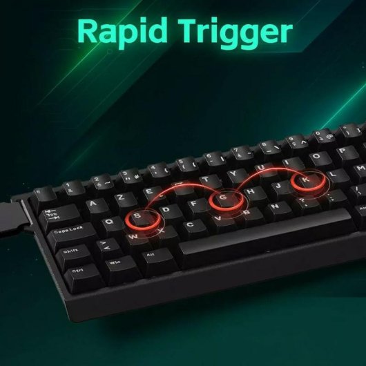 Clavier REKT Shogun 68 magnétique compact AZERTY FR avec RGB et Gateron Jade