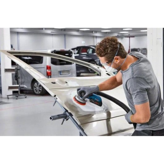 Lijadora Bosch Profesional GEX 18V-125 sans fil poignée softgrip 125 mm