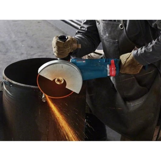 Meuleuse angulaire BOSCH GWS 24-230 JZ 2400 W 230 mm 6500 RPM Noir Bleu