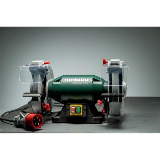 Amoladora de banco Metabo DSD 200 Plus 750 W discos 200 mm luz integrada