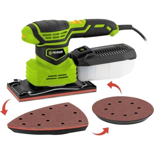 Lijadora Fieldmann FDB 200221-E Orbital 200 W 12000 RPM Noir Vert