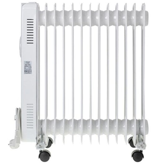 Ölradiator Adler AD 7826 2500W 13 Elemente mit Fernbedienung Weiß