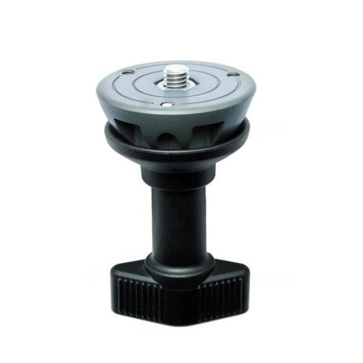 Accessorio per treppiede Manfrotto 560BALLSH Nero 3/8" piastra rapida alluminio