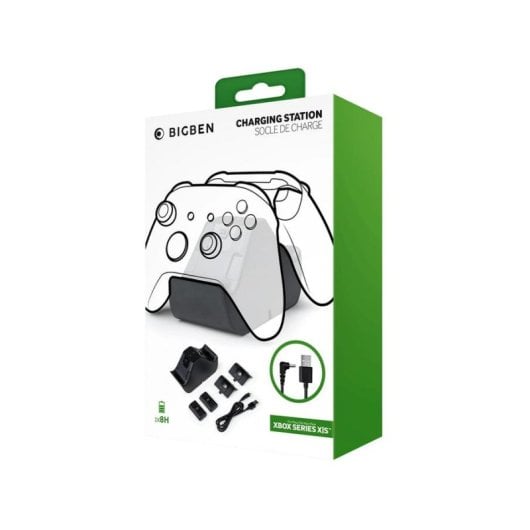 Carregador de Comandos NACON XBXDualCharger Compatível Xbox Series X S Preto