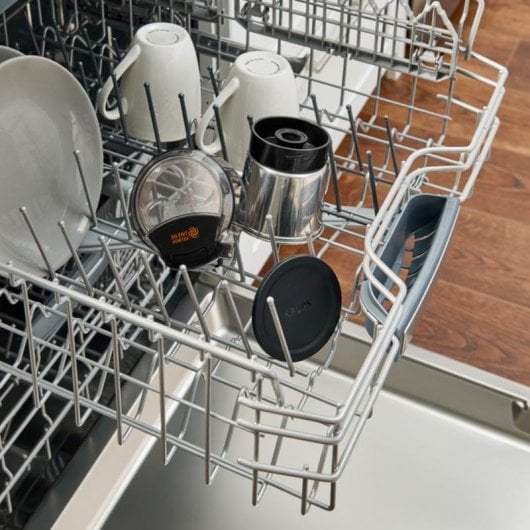 Kaffeemühle KRUPS Silent Vortex GX3328 90 g Edelstahlklingen Schwarz 175 W