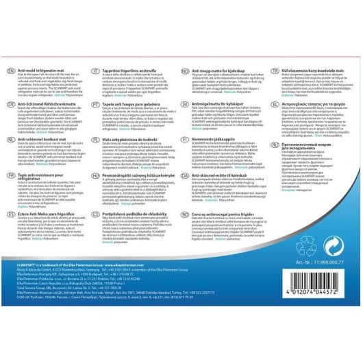 Antischimmelmatte SCANPART 1199000077 Universal Zuschneidbar Grün 46x29,5 cm