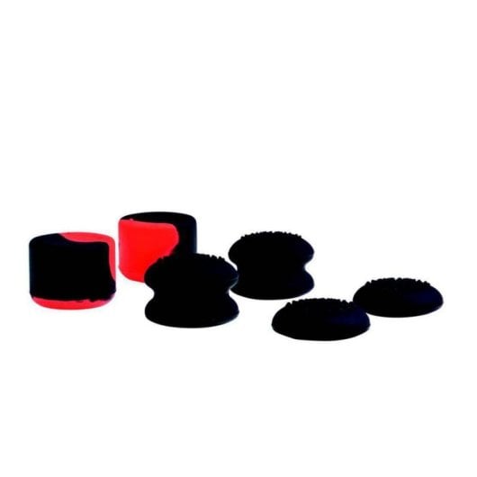 Grip para Joystick BIGBEN Nacon PS5Thumbgrip Preto/Vermelho Silicones x6