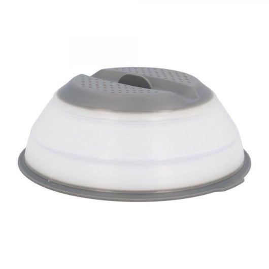 Cubrealimentos JATA HACC4530 Cinza e Branco Plegável Para Micro-ondas 26 cm