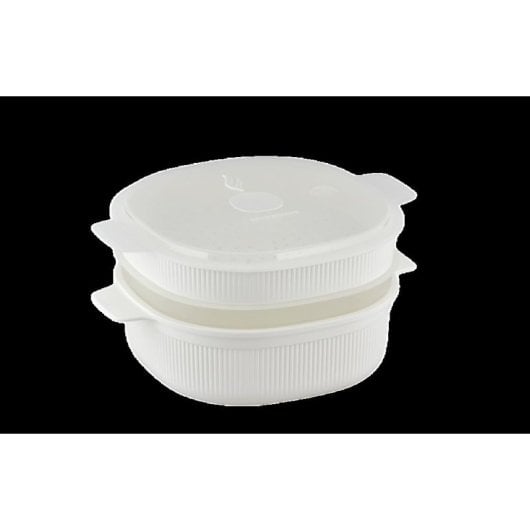 Vaporisateur alimentaire C&P CMVDS8003 4L blanc sans BPA micro-ondes