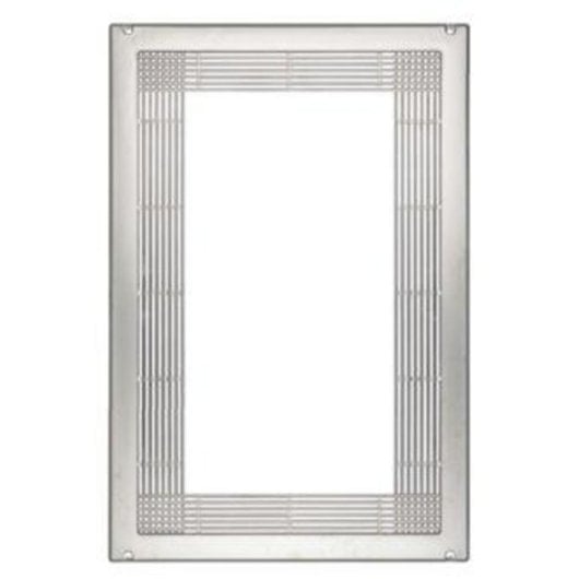 Marco para microondas SCANPART 7300000112 universal adaptable plateado