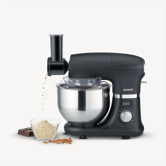 Disco Schneideaufsatz Severin ZB 5592 Edelstahl Kompatibel KM3896/3897/3898