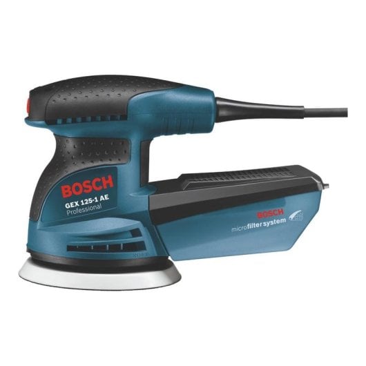 Lijadora Bosch GEX 125-1 AE Professional 250W Velcro 125mm Ergonomie Avancée