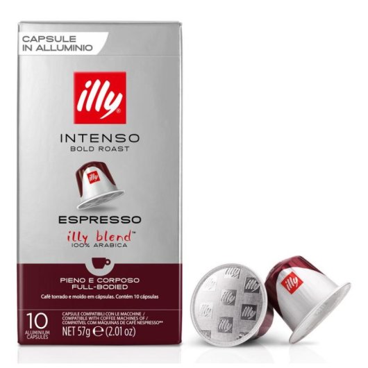 Capsule de café Illy Intenso compatible Nespresso 100% Arabica 10 pièces