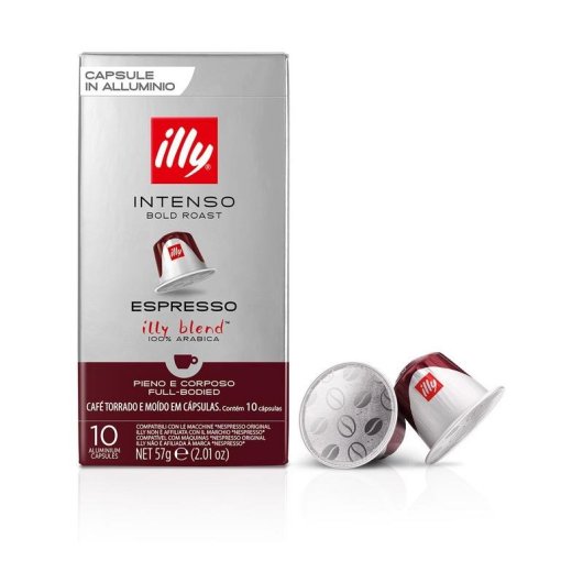Capsule de café Illy Intenso compatible Nespresso 100% Arabica 10 pièces