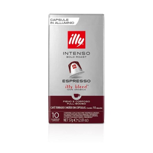 Capsule de café Illy Intenso compatible Nespresso 100% Arabica 10 pièces