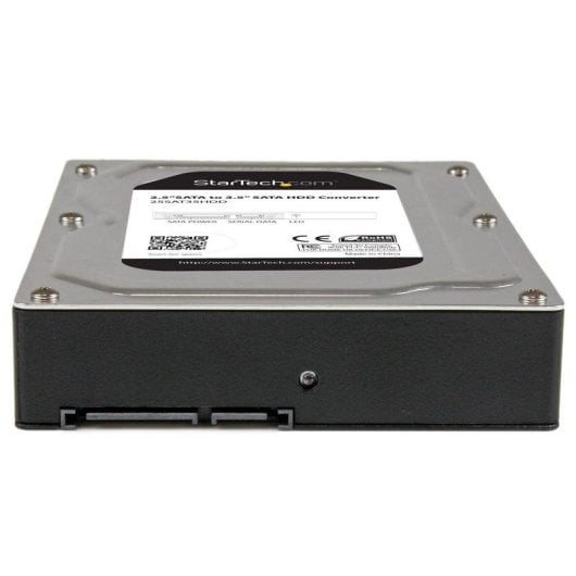 Box per Hard Disk Startech 25SAT35HDD SATA 2,5" a 3,5" Alluminio Plastica