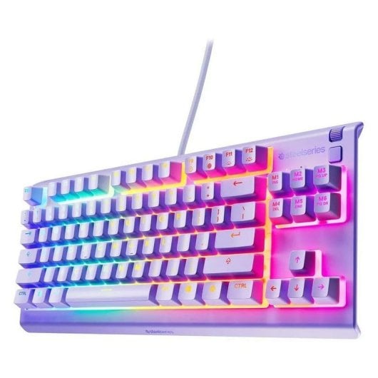 Teclado SteelSeries Apex 3 TKL de membrana compacto AZERTY FR RGB