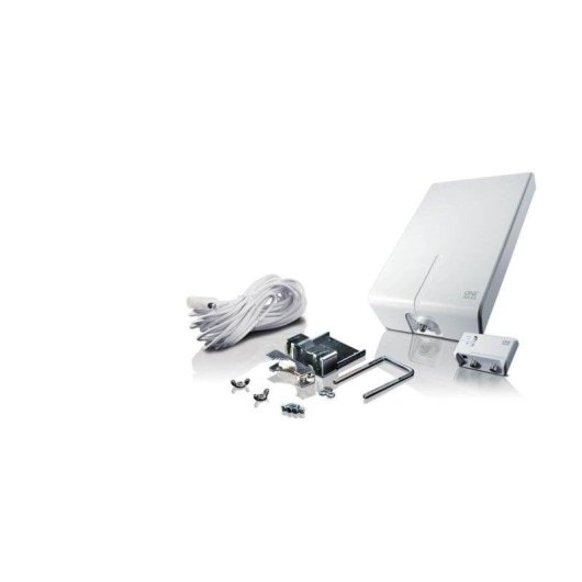 Antenna esterna One For All SV 9455 Bianco 10 m con filtro LTE impermeabile