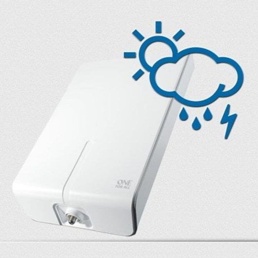 Antenna TV ONE FOR ALL SV 9455 da esterno 10 m DVB-T2 filtro LTE IP55