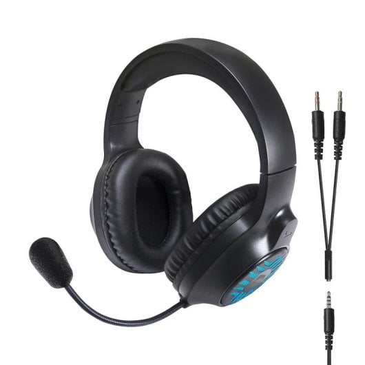 Auriculares SPEEDLINK Tyron con cable Jack 3,5 mm Gaming RGB diadema ajustable negros