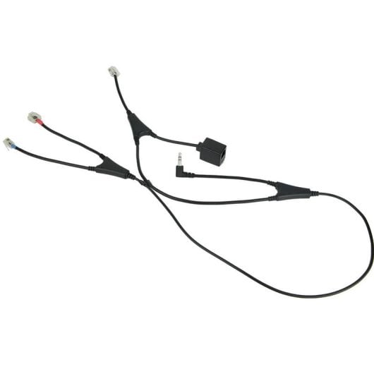 Jabra 14201-36 Drahtloses Headset-Zubehör EHS-Adapter für Alcatel Telefone Schwarz