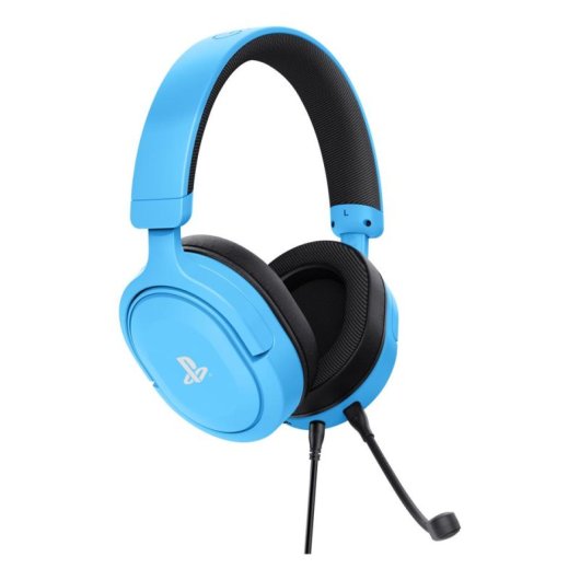 Casque Trust GXT 498B Forta filaire Jack 3,5 mm Gaming micro amovible bleu