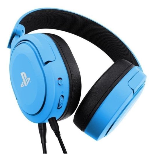 Casque Trust GXT 498B Forta filaire Jack 3,5 mm Gaming micro amovible bleu