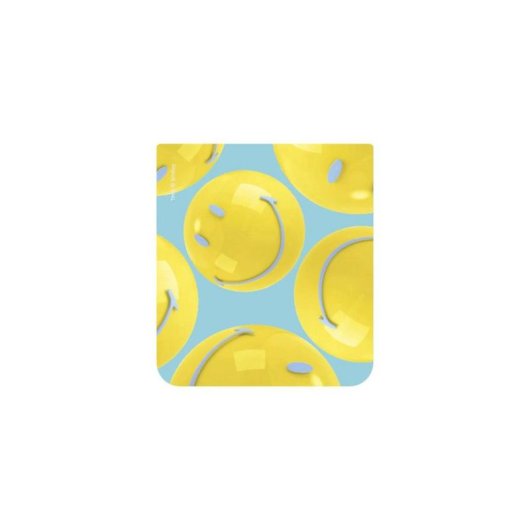 Carte interactive Samsung GP-TOF731SBDLW Smiley FlipSuit Galaxy Z Flip5 bleu jaune