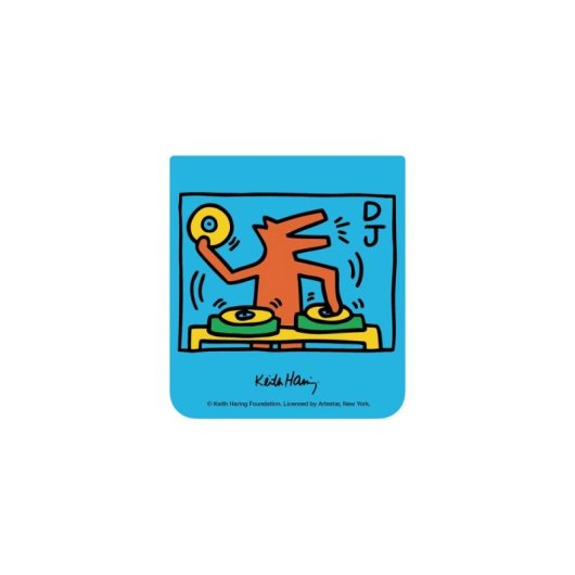 Carte FlipSuit Samsung GP-TOF731SBCCW Galaxy Z Flip5 Keith Haring Bleu NFC
