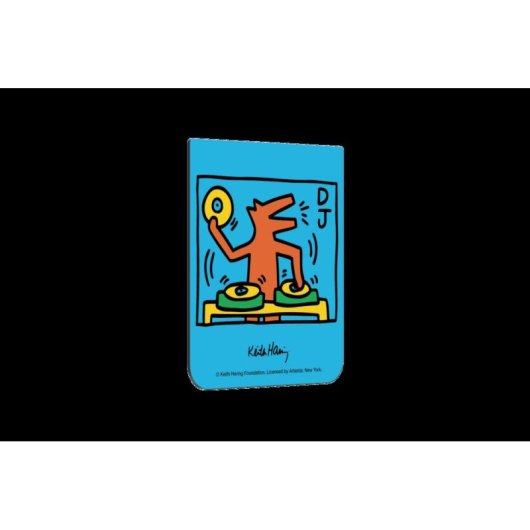 Carte FlipSuit Samsung GP-TOF731SBCCW Galaxy Z Flip5 Keith Haring Bleu NFC