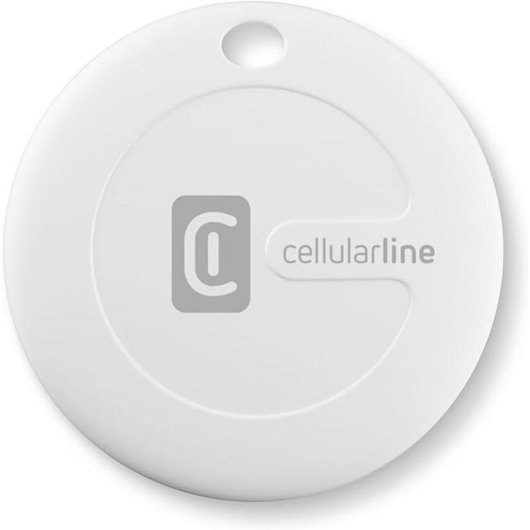 Localizador Cellularline Tracy BTTRACY1W Bluetooth iOS Resistente IP67 batería reemplazable