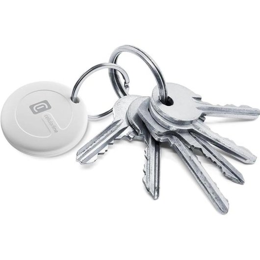 Localizador Cellularline Tracy BTTRACY1W Bluetooth iOS Resistente IP67 batería reemplazable