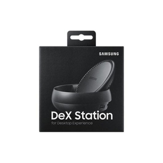 Estación DeX Samsung EE-MG950 Negra Puertos USB 3.2 y Ethernet