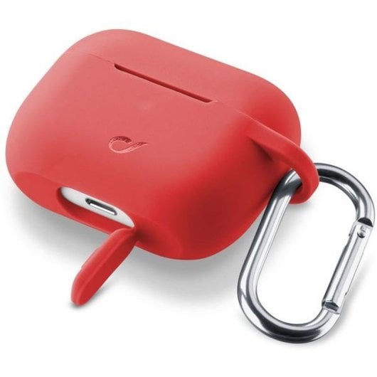 Coque Cellularline BOUNCEAIRPODSPROR rouge pour AirPods 3 protection antichoc