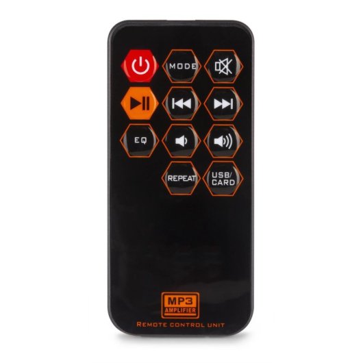 Amplificador Estéreo Fenton AV440 2x200W RMS Conexión 6,35mm USB Karaoke Display Dinámico