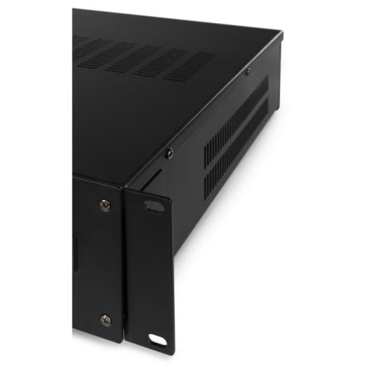 Amplificador Power Dynamics PRM240 240W RMS Ligação com Fios BT USB/SD LCD 4 Zonas