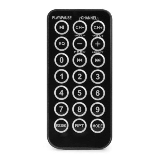 Amplificador Estéreo Power Dynamics PPA50 50W RMS Bluetooth USB SD Graves Agudos Control Remoto