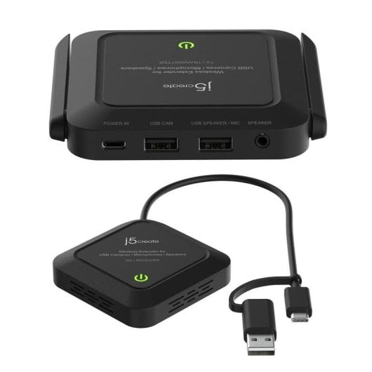 Audio/Video Extender J5CREATE JVW120-N Wireless USB HDMI Kompatibel Windows MacOS