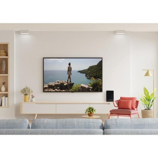 Antena de TV Interior Hama Pro 221083 DVB-T2 DAB+ diseño ultra plano 2 m