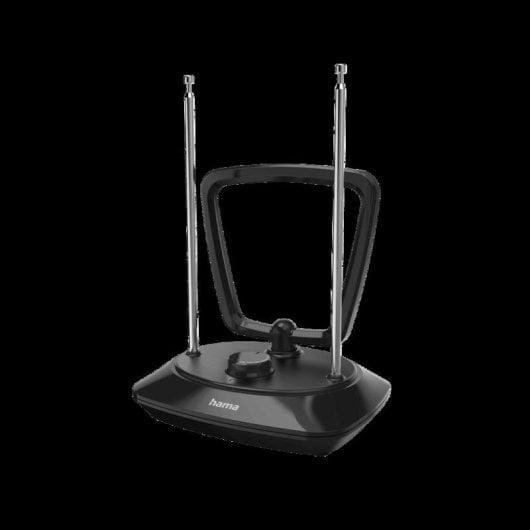 Antena de televisión Hama Classic Interior 35 dB negro 2 m DVB-T2 DAB+ UKW