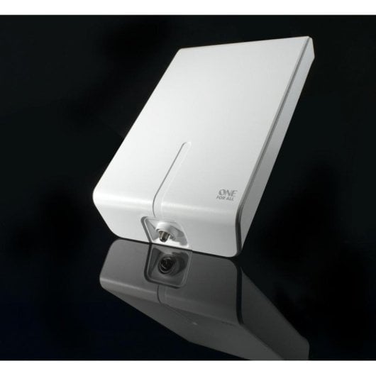 Antena exterior ONE FOR ALL SV 9455 Amplificada 52 dB 10 m Blanco resistente