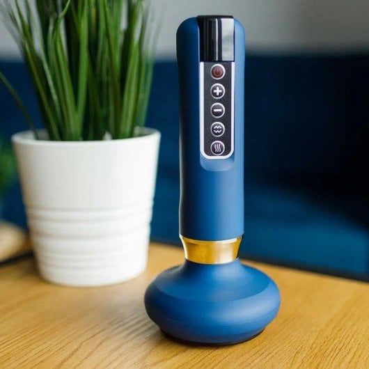 Masqueur MEDIVON Halley 12 niveaux Chauffe Sans fil Compact Bleu